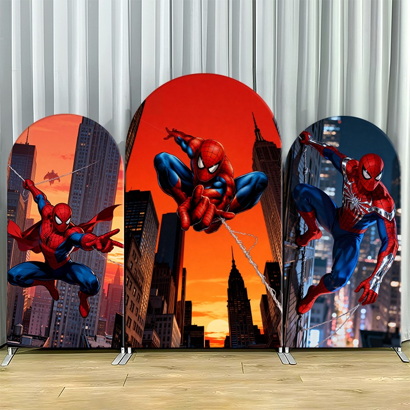Photography Of A Man - Single-layer Marvel Arch Backdrop Cover Non