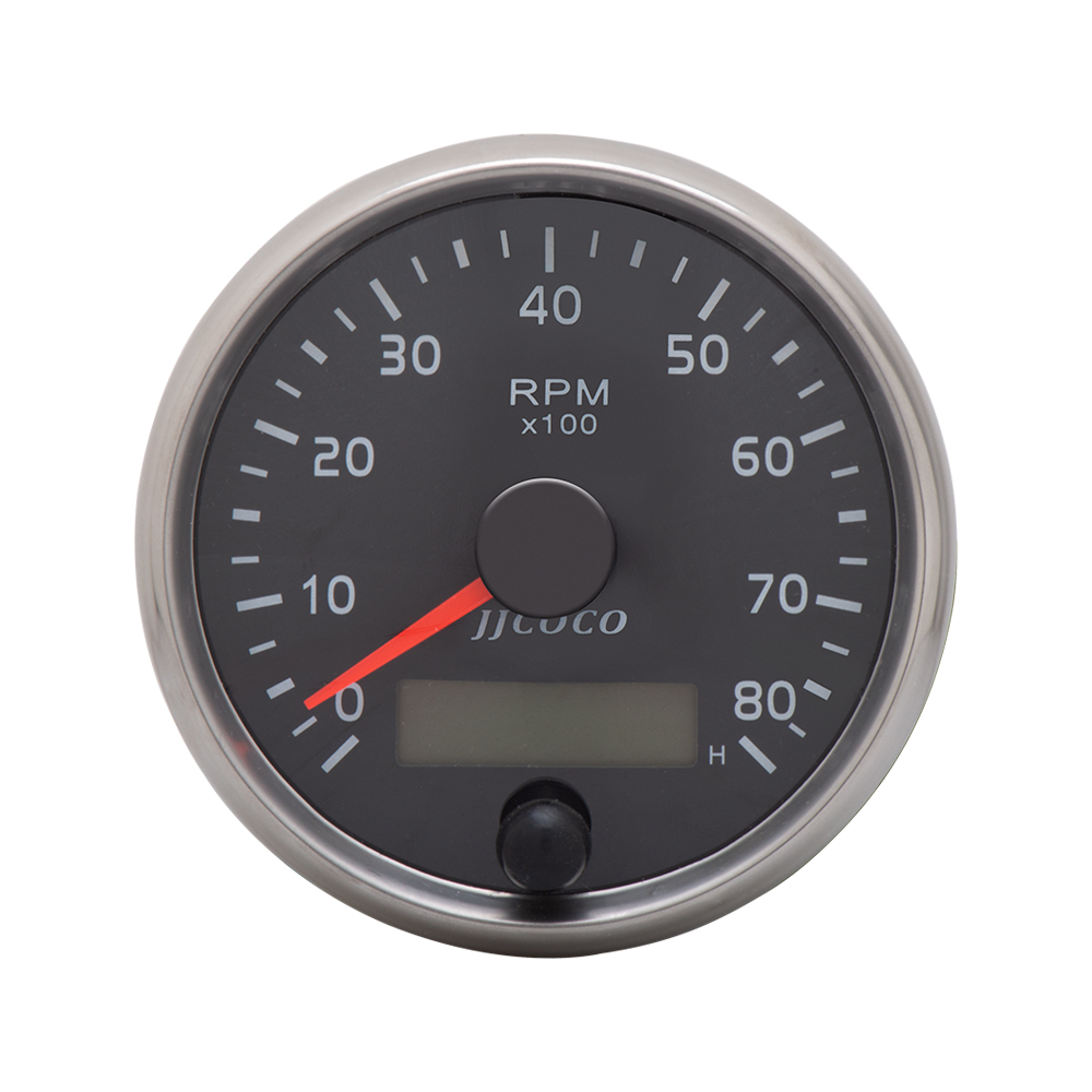Light Meter Incident - Universal 85MM Tachometer 0-8000RPM 12V/24V Tacho