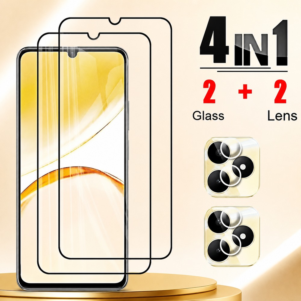 Photography Kit Vivo X300 - 2+2PCS Tempered Glass For vivo X300