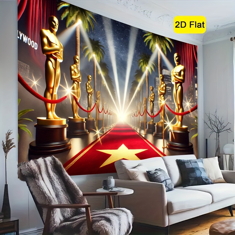 One 2D flat banner, a polyeste - Photography Oscar review and price