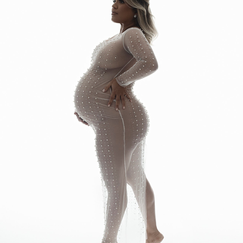 Sexy Black Maternity Photograp - Photography Club review and price