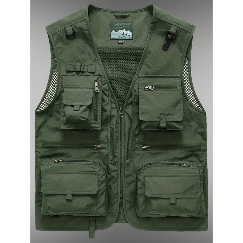 Men's Outdoor Vest New Multifu - Photography Of A Man review and price
