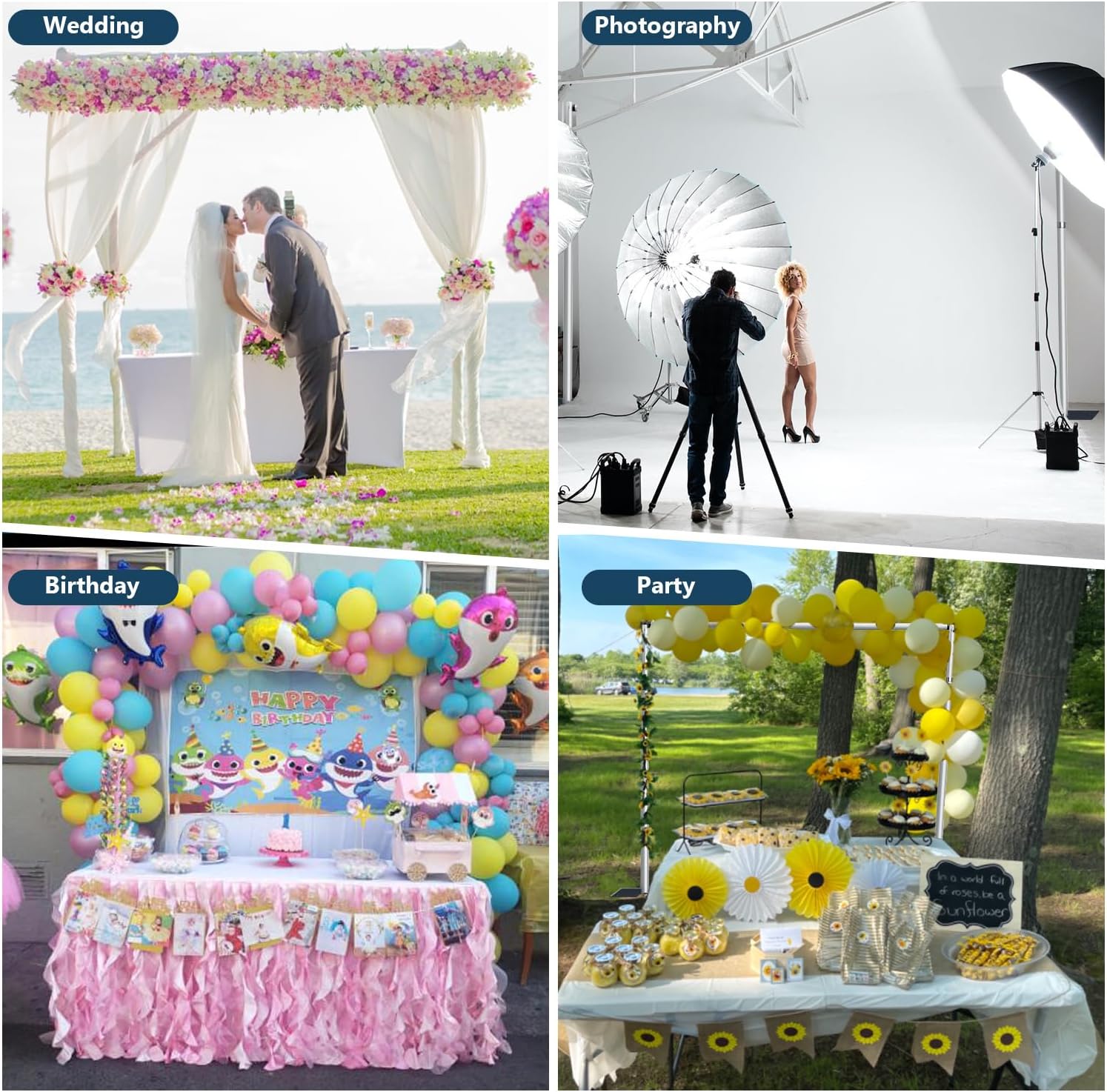 Heavy Duty Pipe And Drape Back - Backdrop Stand Kit review and price