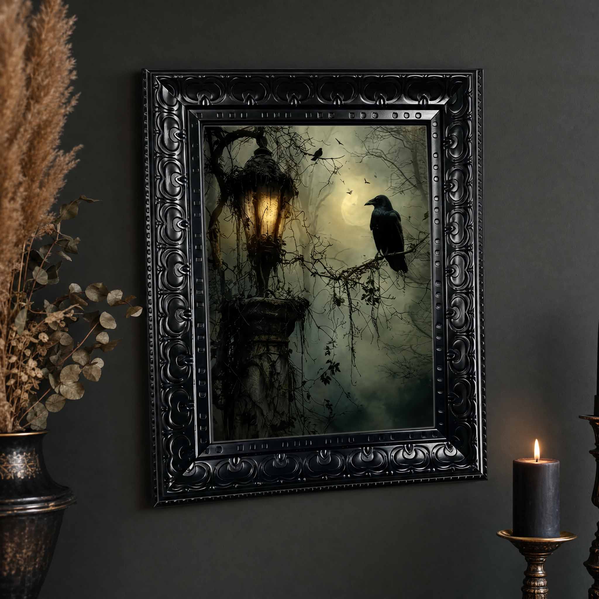 Halloween Wall Art, Framed Can - Photography Pose review and price
