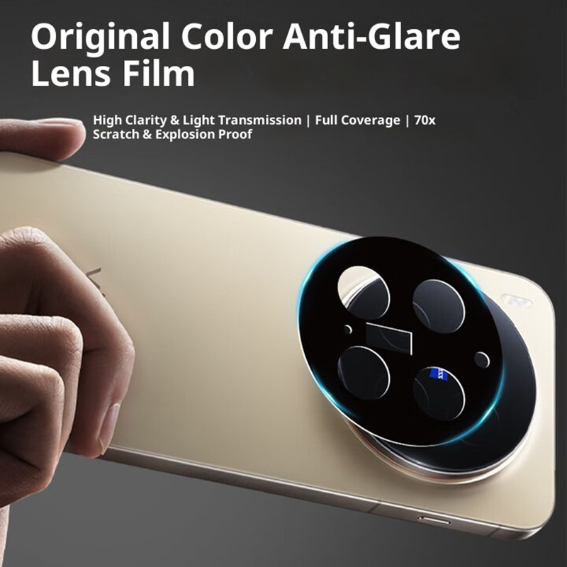 3D Back Tempered Glass Camera  - Photography Kit Vivo X300 review and price