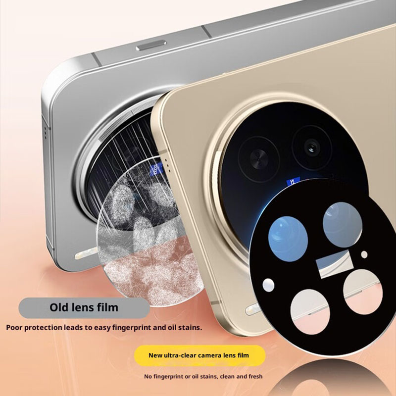 3D Back Tempered Glass Camera  - Photography Kit Vivo X300 review and price