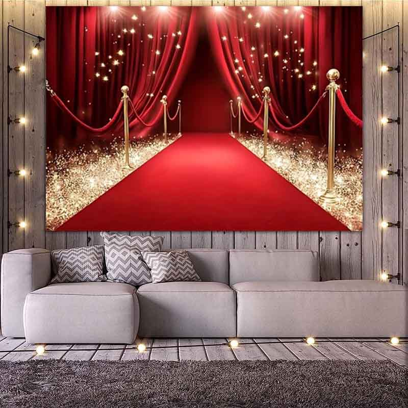 Red Carpet Theme Backdrop Bann - Photography Oscar review and price