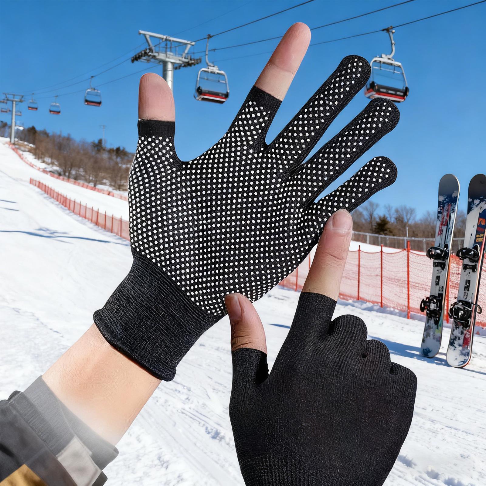 Winter Fishing Gloves 2 Finger - Photography Of A Man review and price
