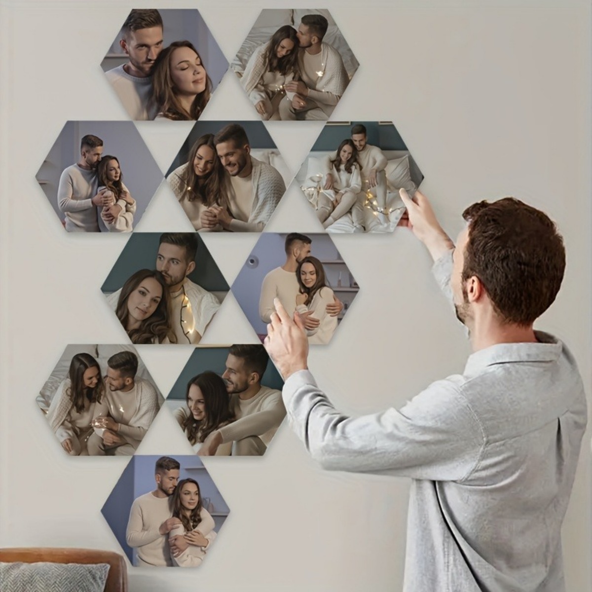 Custom Wall Decor — Modern Hex - Photography Ideas review and price