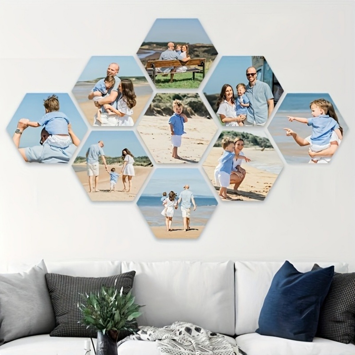 Custom Wall Decor — Modern Hex - Photography Ideas review and price