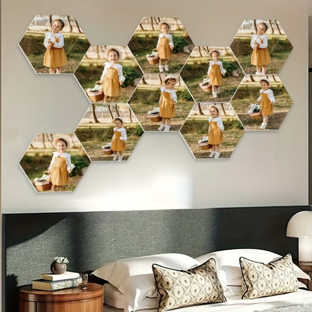 Custom Wall Decor — Modern Hex - Photography Ideas review and price
