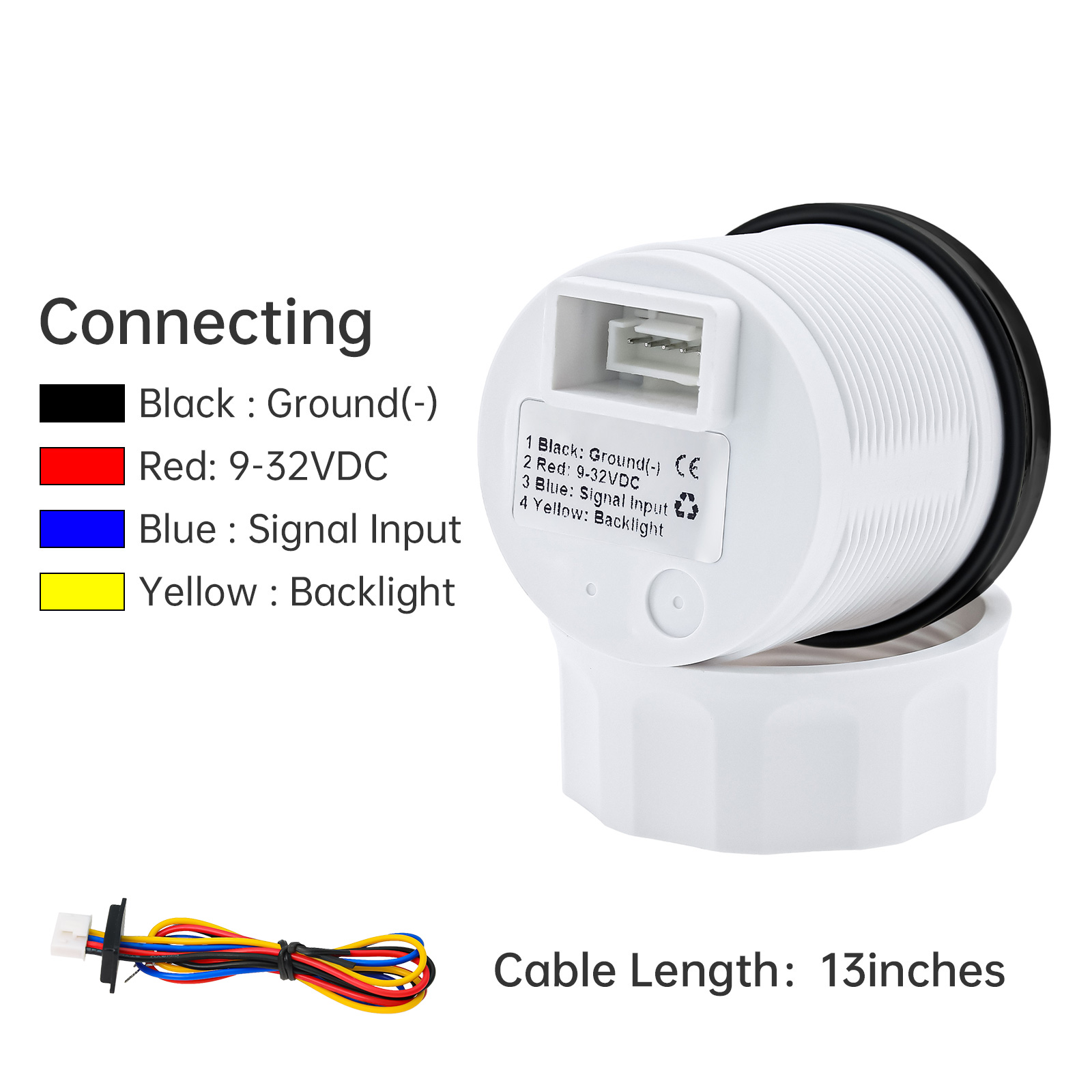 Red LED Oil Pressure Gauge 52m - Light Meter Incident review and price