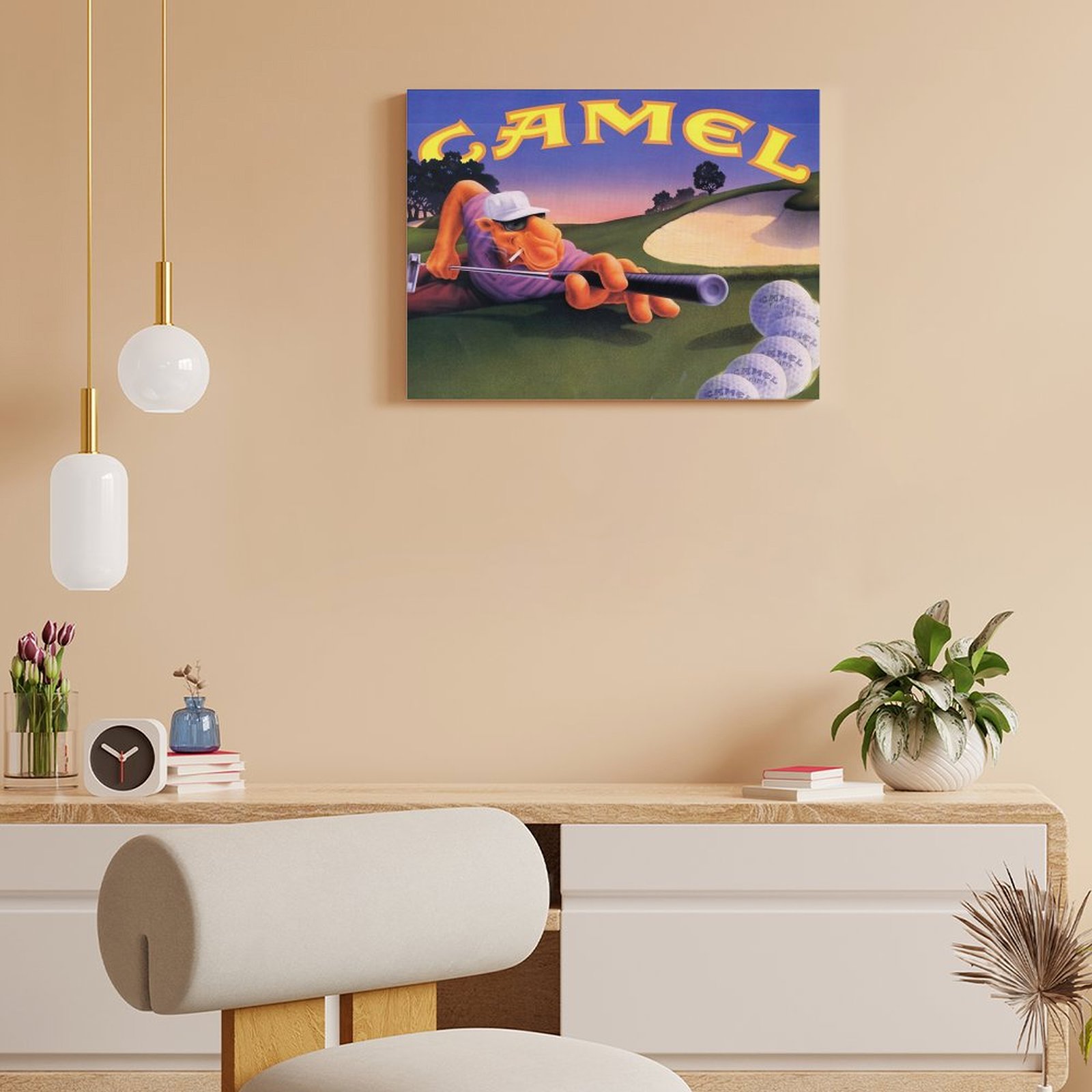Vintage Joe Camel Roulette Ad  - Photography Pose review and price