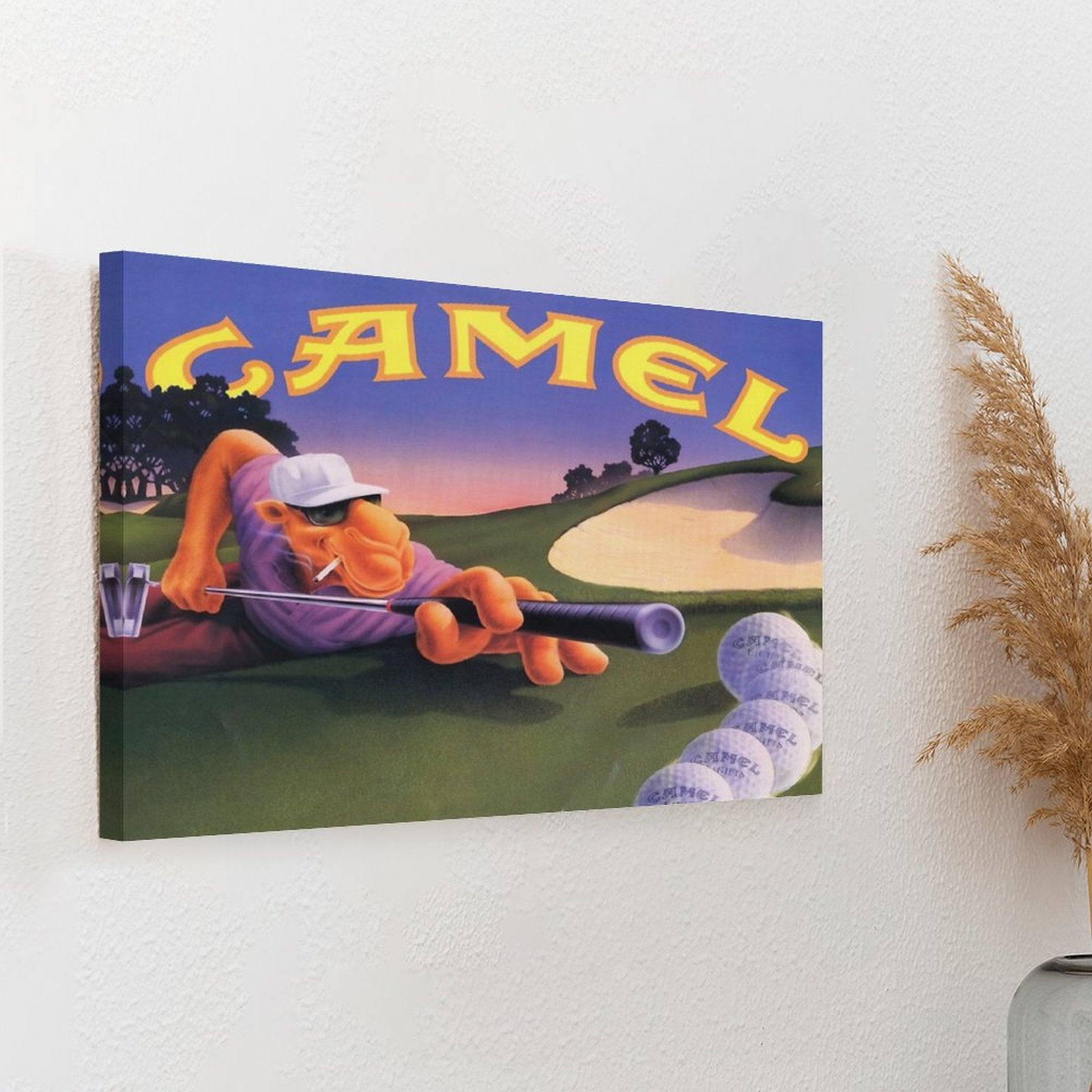 Vintage Joe Camel Roulette Ad  - Photography Pose review and price