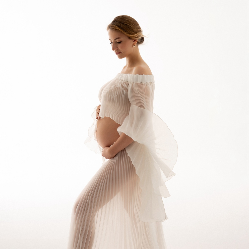 Pleated Maternity Photography  - Photography Club review and price