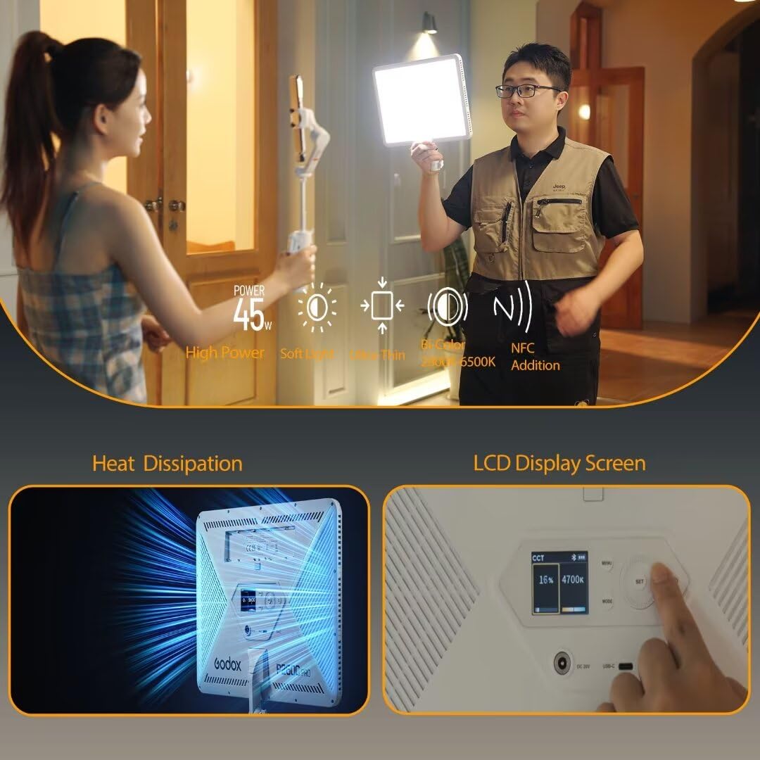 Godox P260C Pro LED Video Ligh - Video Led Light Panel review and price