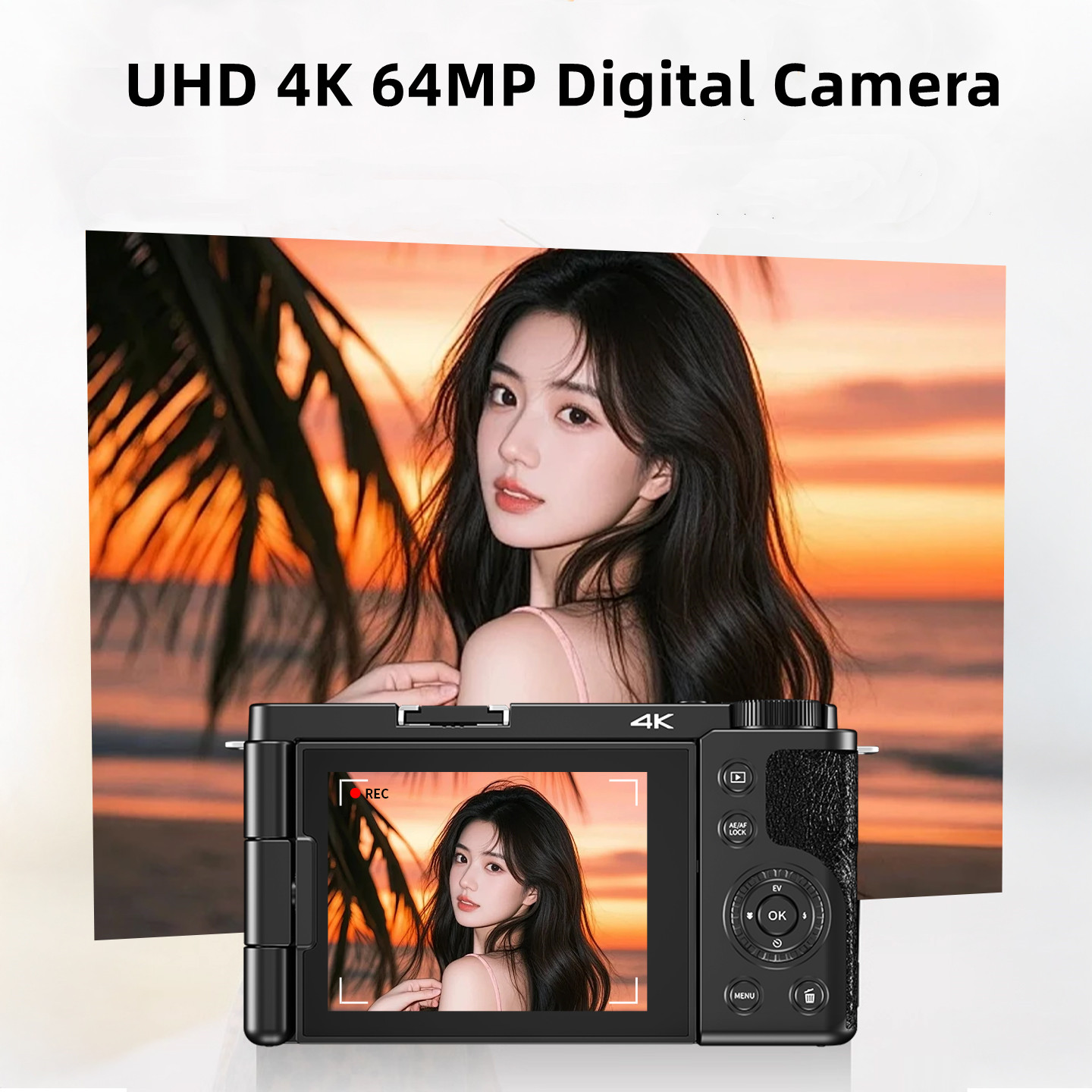 4K 64MP Digital Camera for Pho - Photography Nature Images review and price