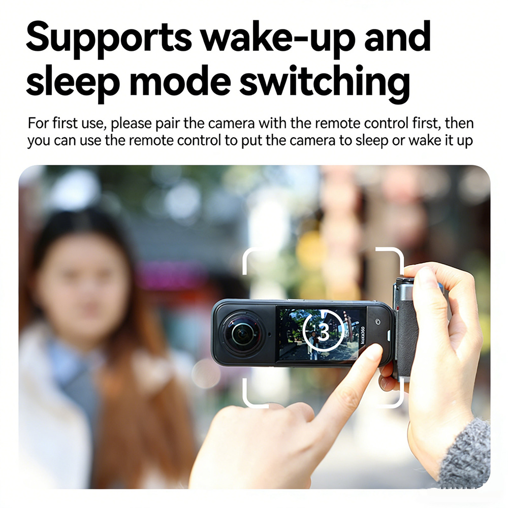 VRIG GA-08SE Street Photograph - Photography Grip Insta360 X5 review and price