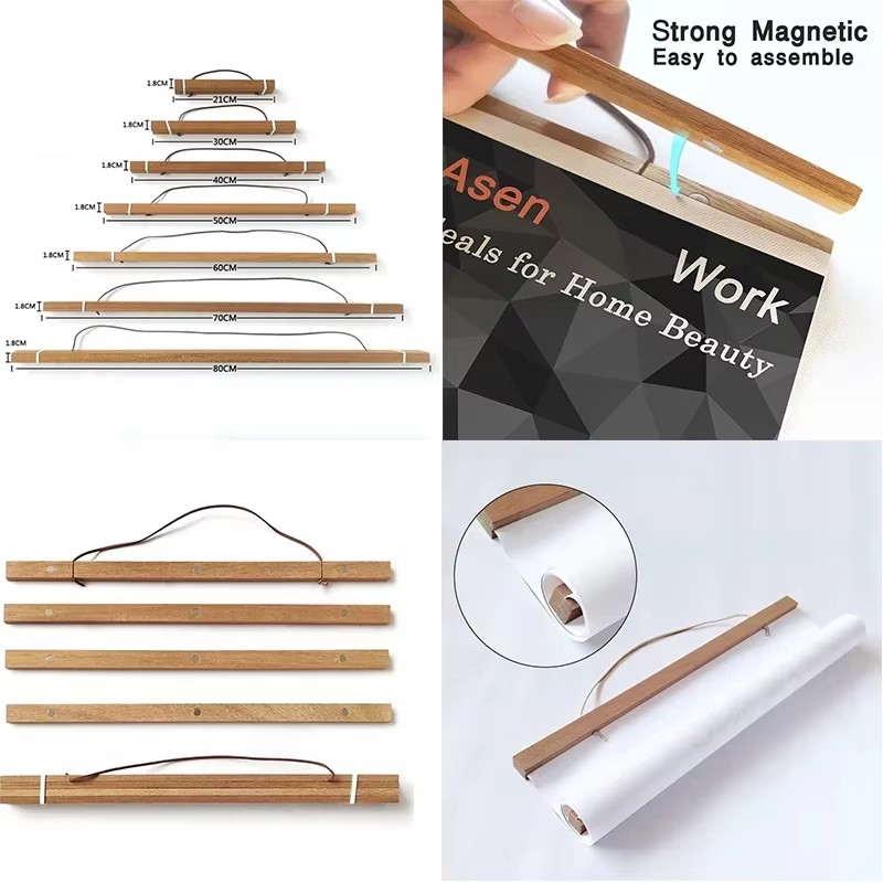 21-90cm Magnetic Wooden Pictur - Photography Types review and price