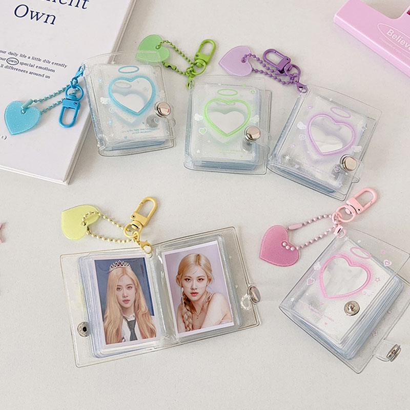 Cute Heart Card Holder Transpa - Photography Types review and price