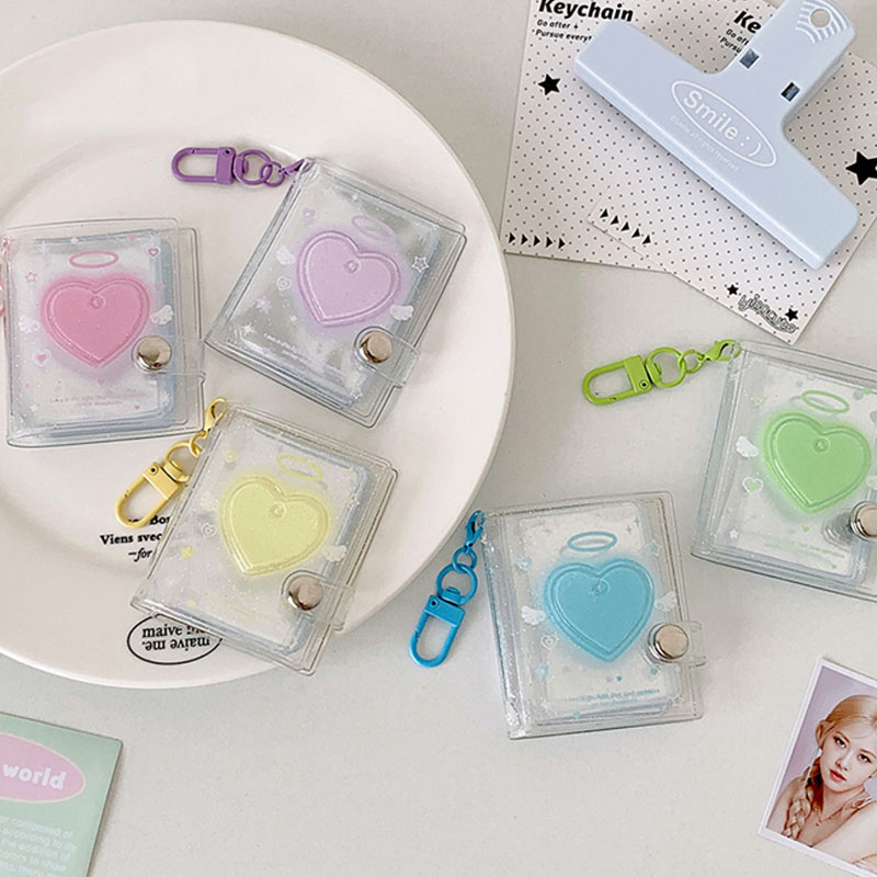Cute Heart Card Holder Transpa - Photography Types review and price