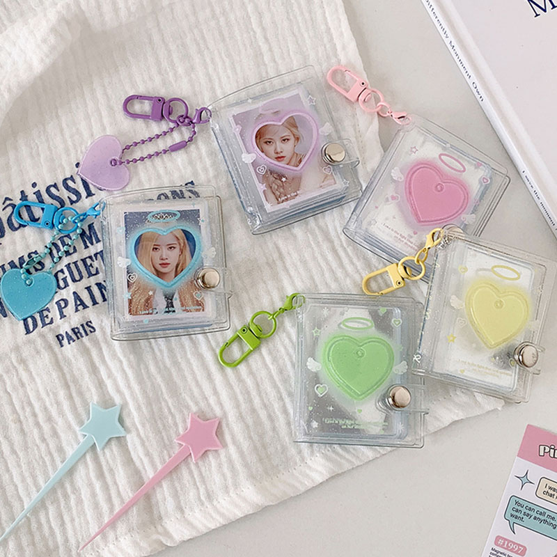 Cute Heart Card Holder Transpa - Photography Types review and price