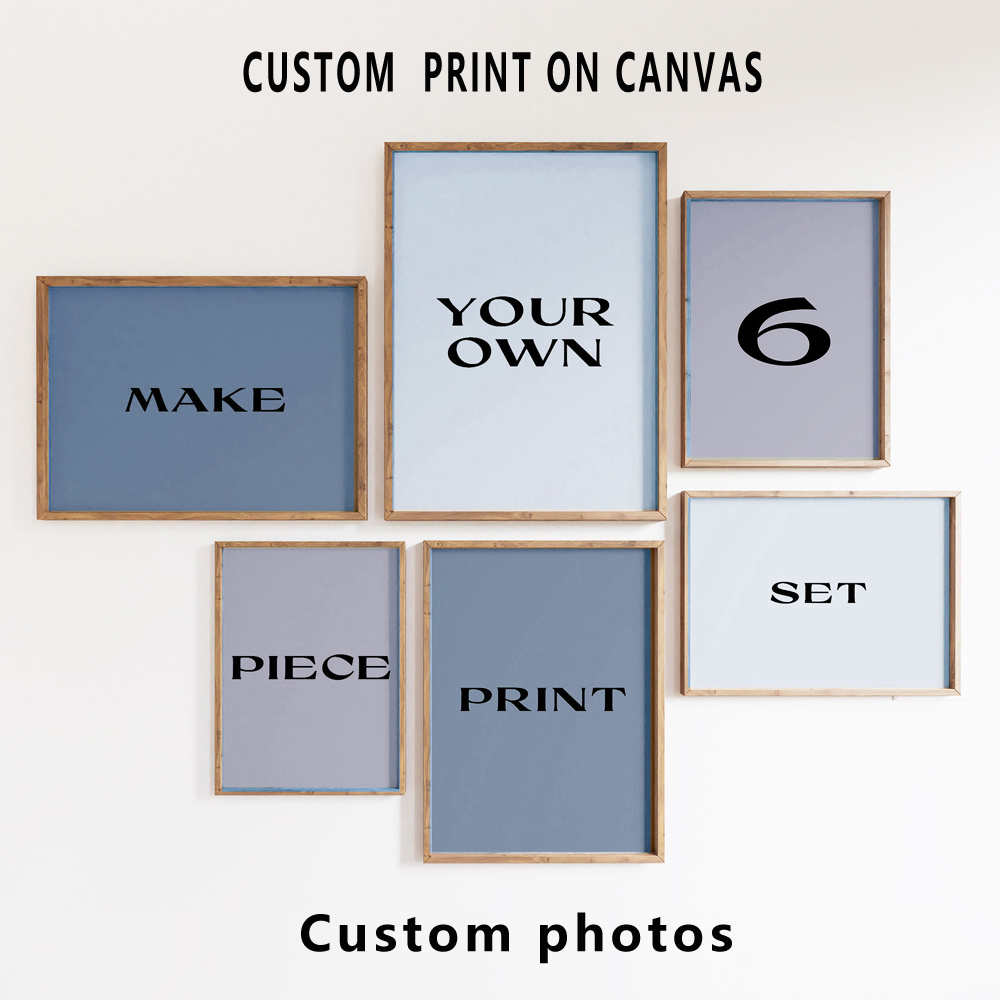 6pcs/set Custom Canvas Prints  - Photography Ideas review and price