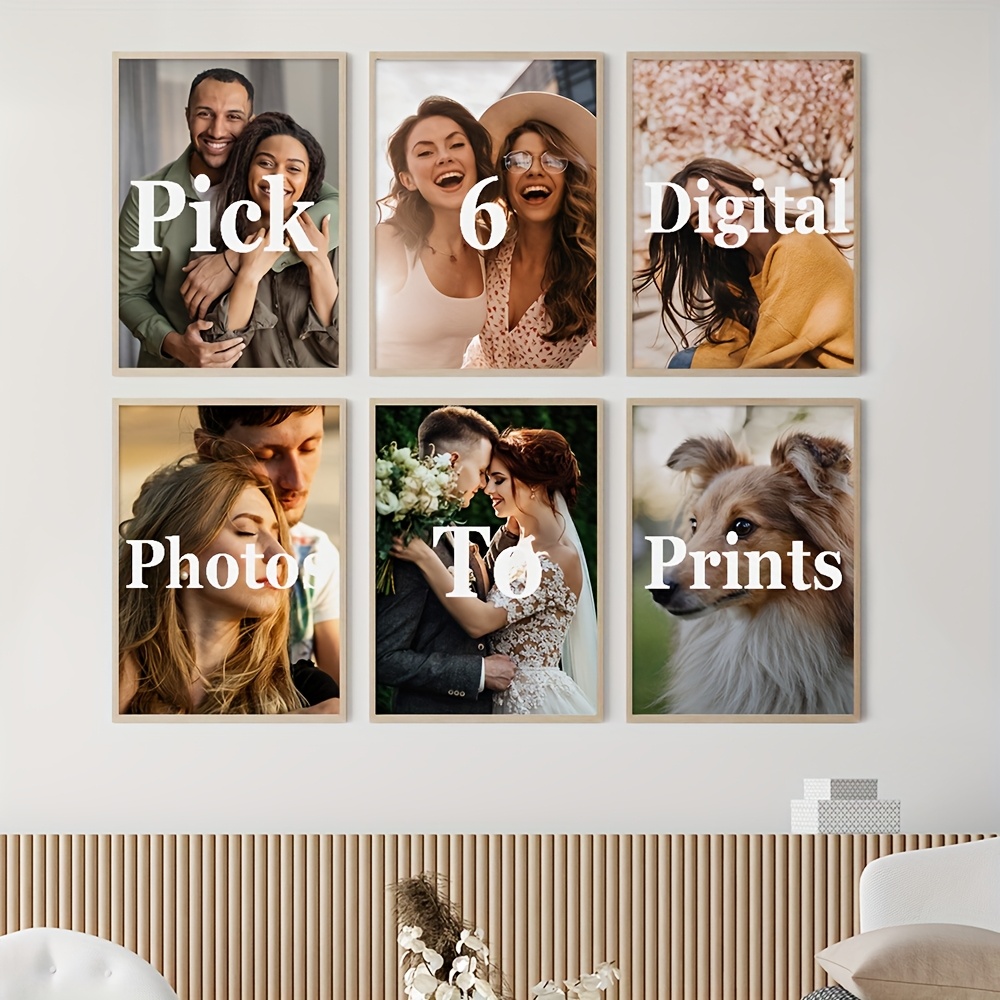 6pcs/set Custom Canvas Prints  - Photography Ideas review and price