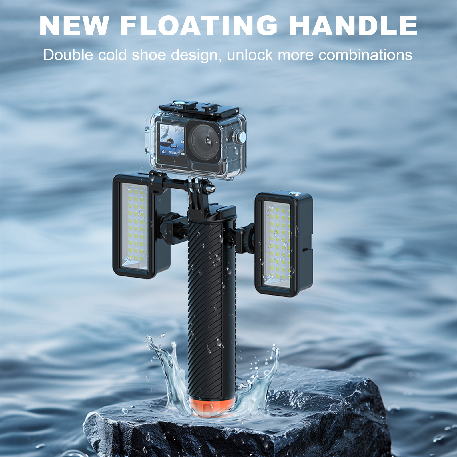 Floating Hand Grip for Insta36 - Photography Grip Insta360 X5 review and price