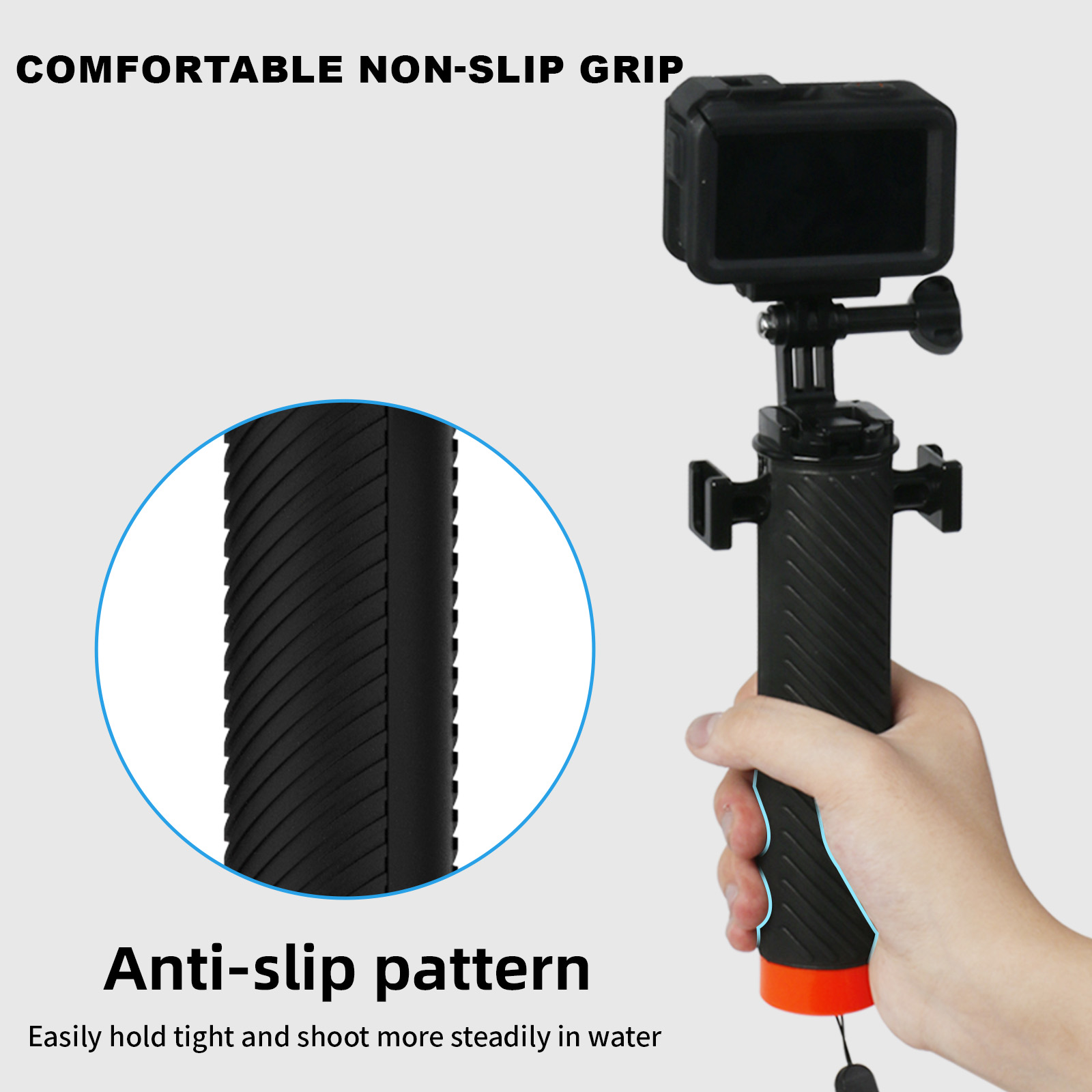 Floating Hand Grip for Insta36 - Photography Grip Insta360 X5 review and price