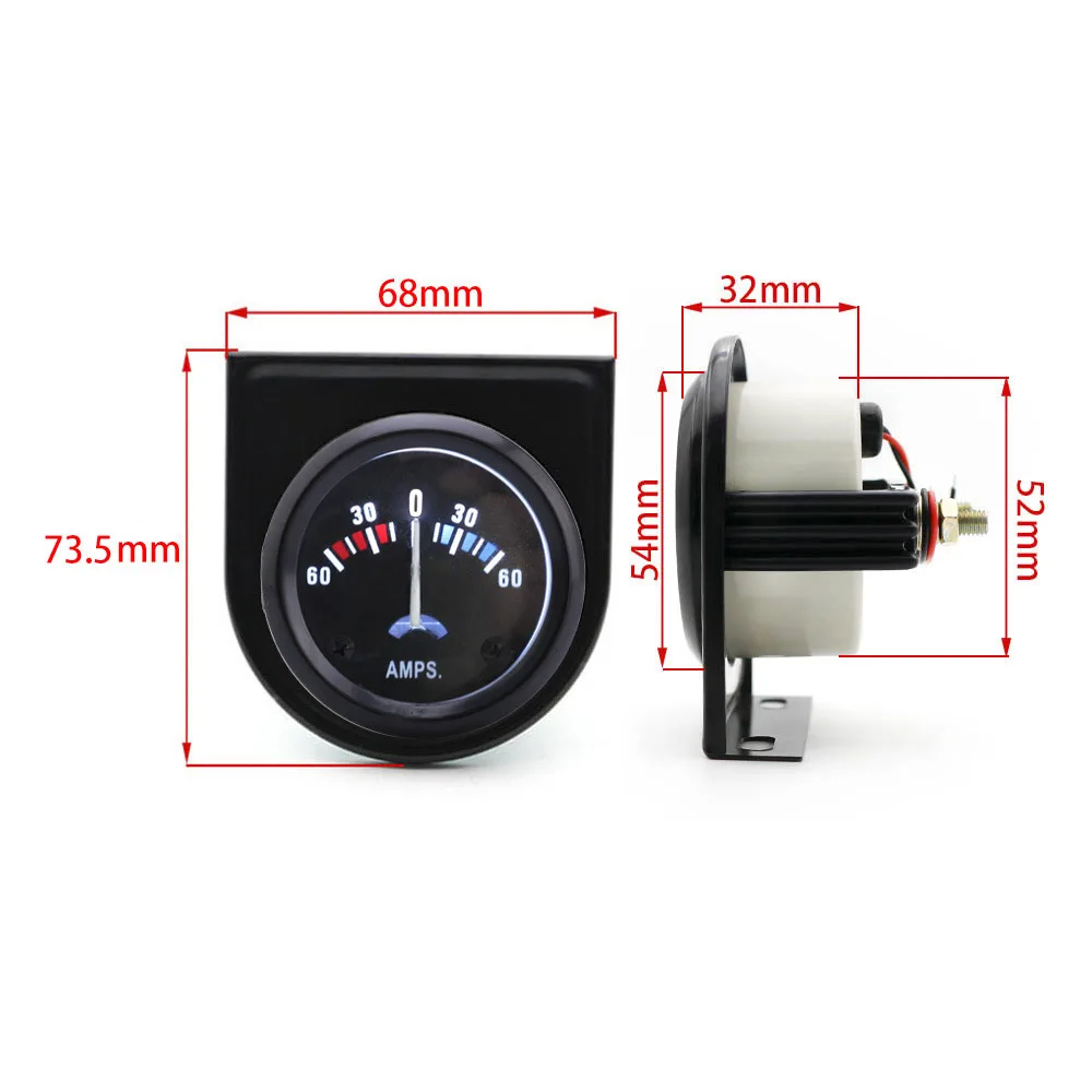 2Inch 52mm Car AMPS Meter 60-0 - Light Meter Incident review and price